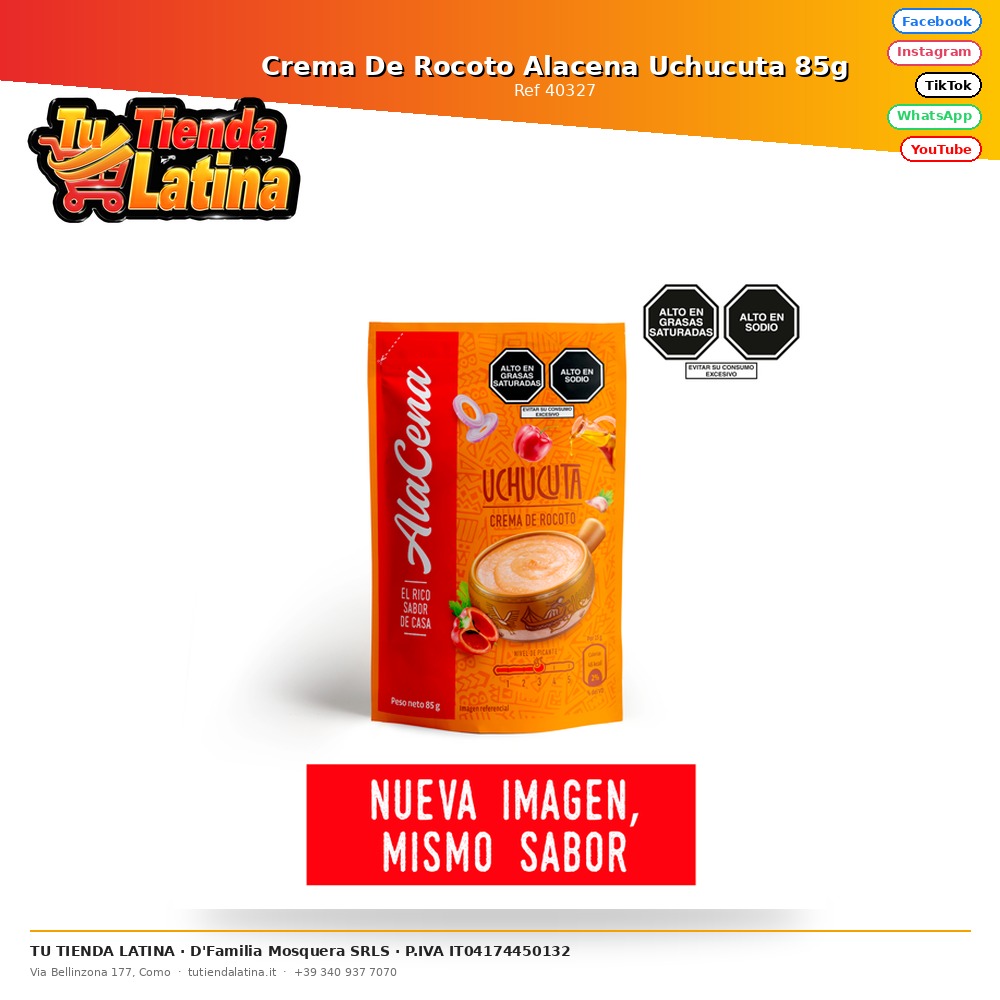 Crema De Rocoto Alacena Uchucuta 85g