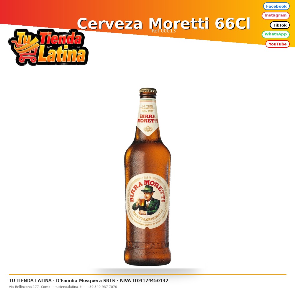 Birra Moretti 66Cl