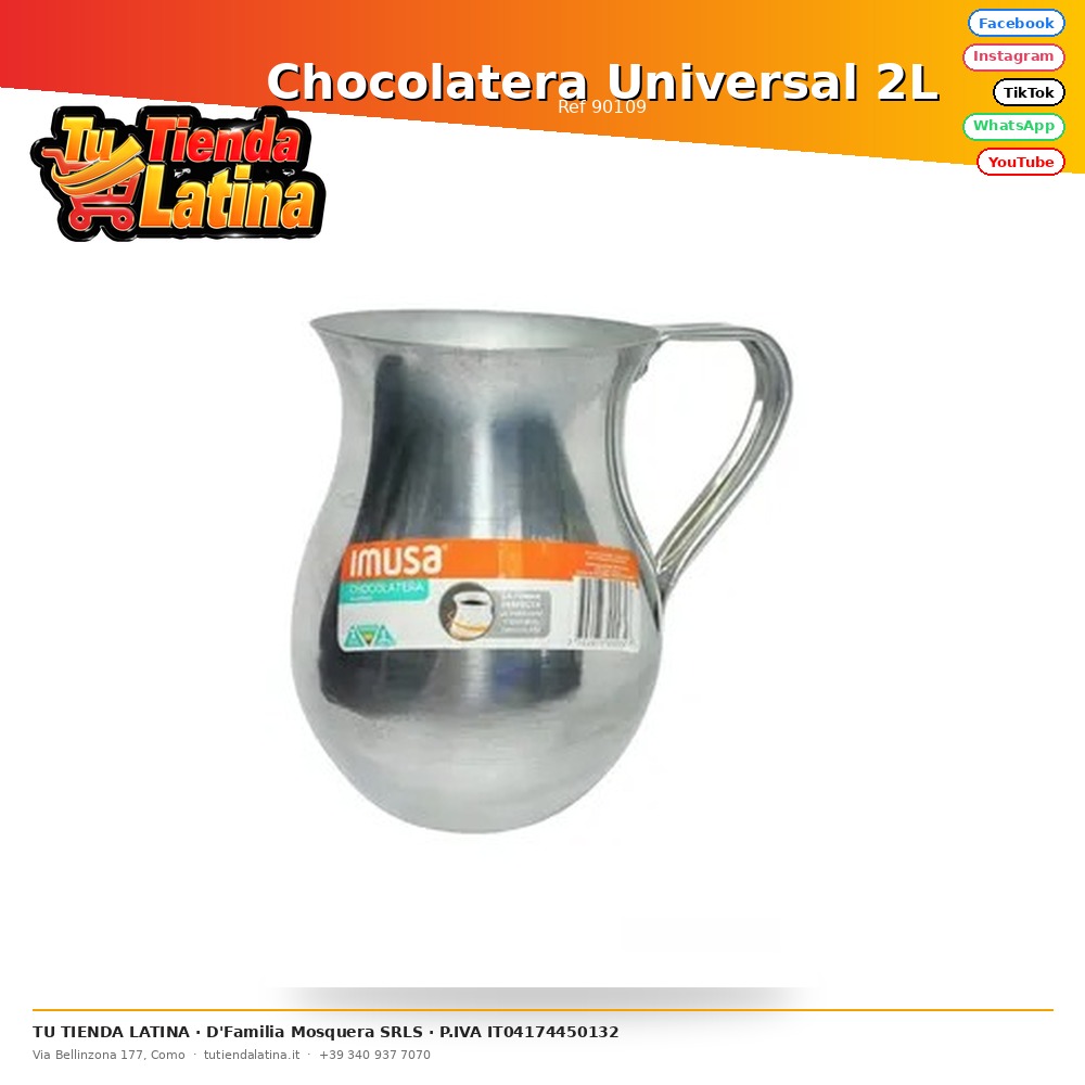Chocolatera Universal 2L