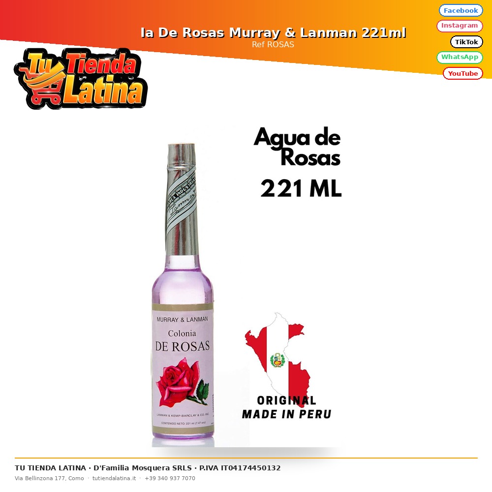Murray & Lanman Rose Ia 221ml