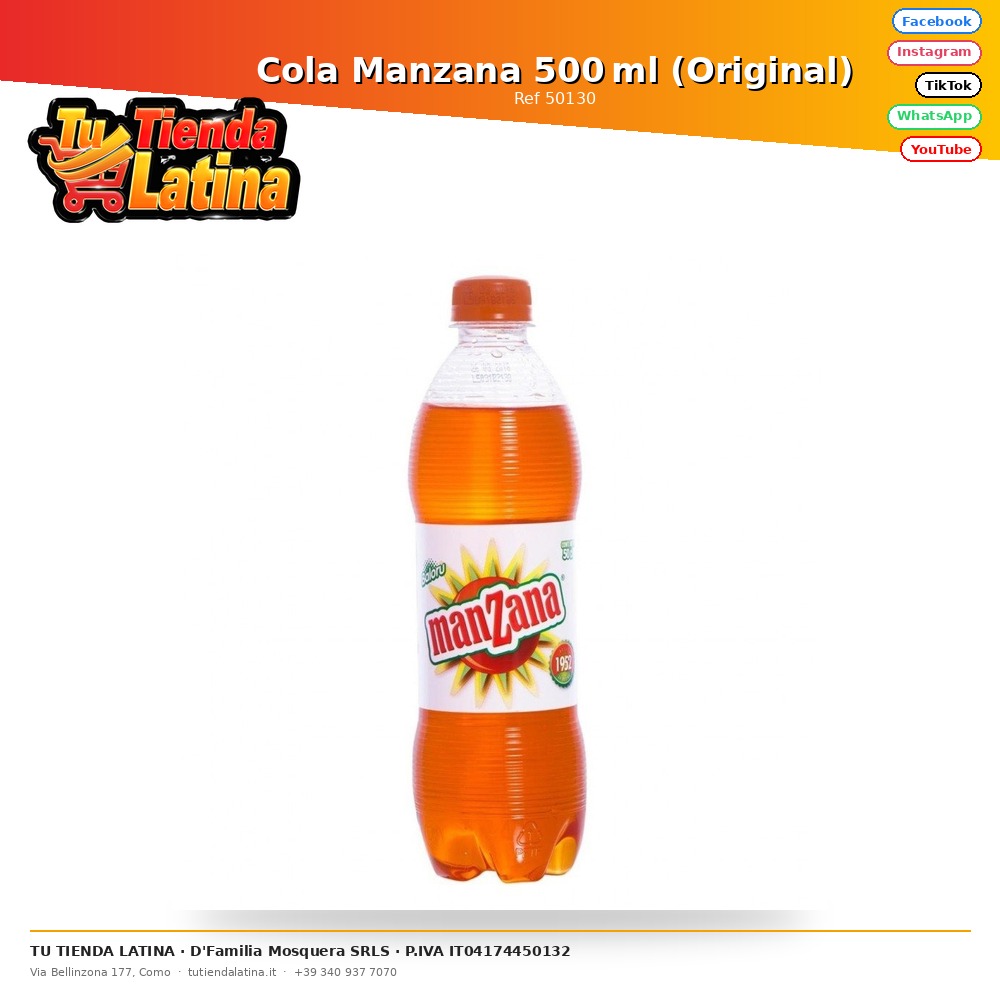 Apple Cola 500ml (Original)