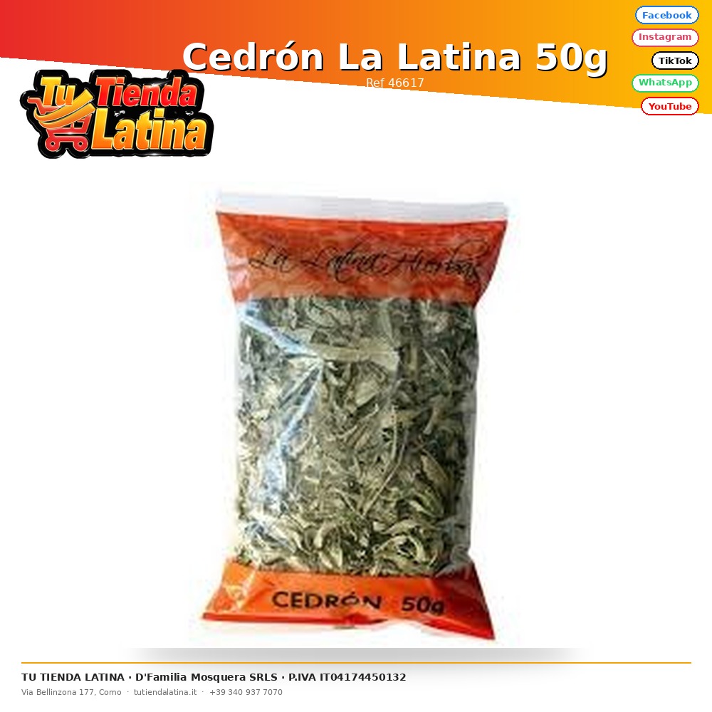 Cedrón La Latina 50g