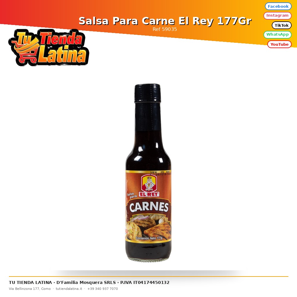 El Rey Meat Sauce 177Gr