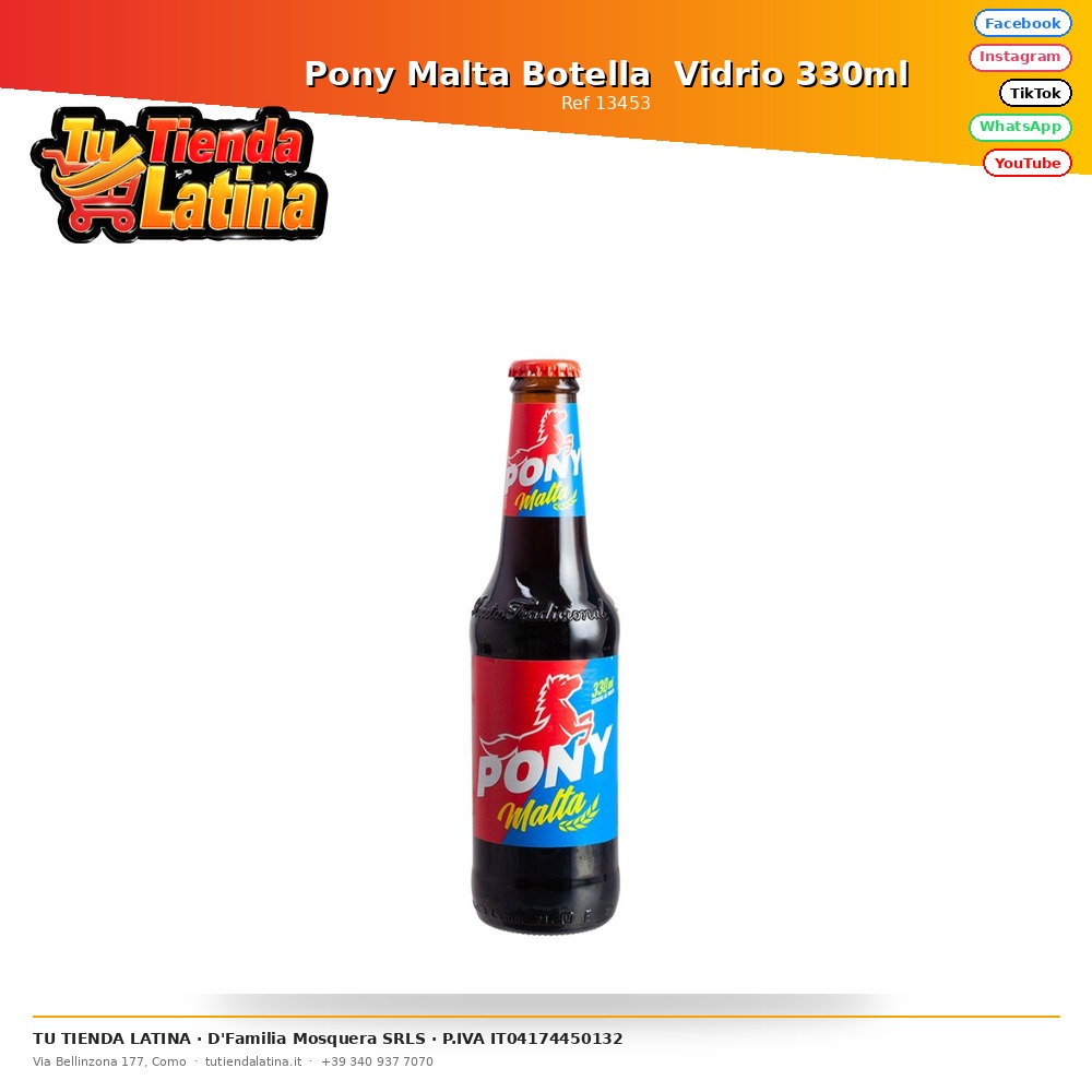 Pony Malta Botella Vidrio 330ml