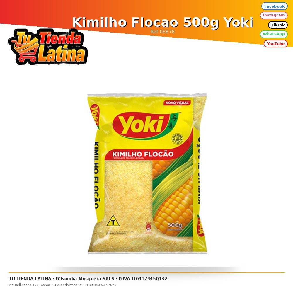 Kimilho Flocao 500g Yoki