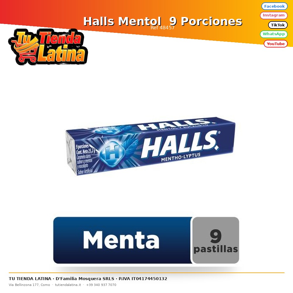Sale Mentolo 9 Porzioni
