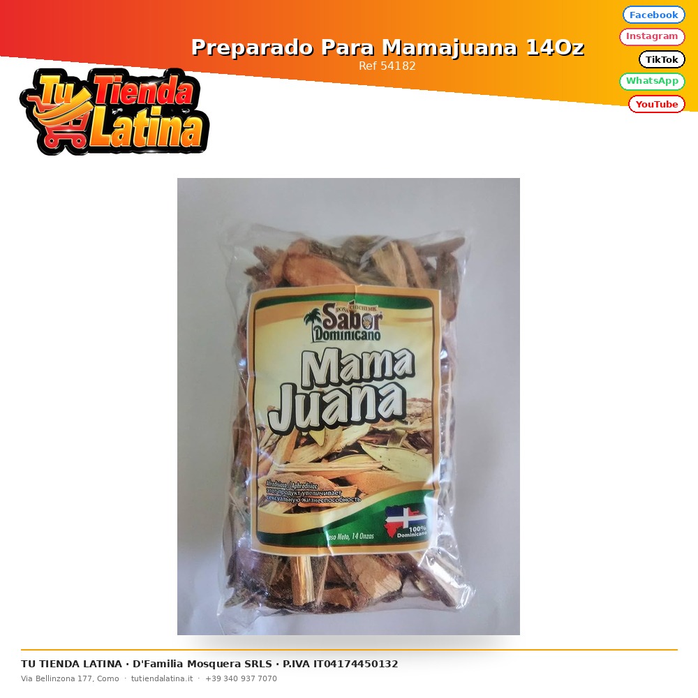 Preparato per Mamajuana 14Oz