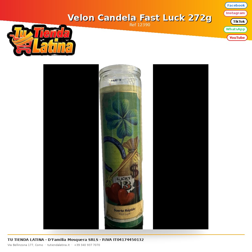 Velon Candela Veloce Fortuna 272g