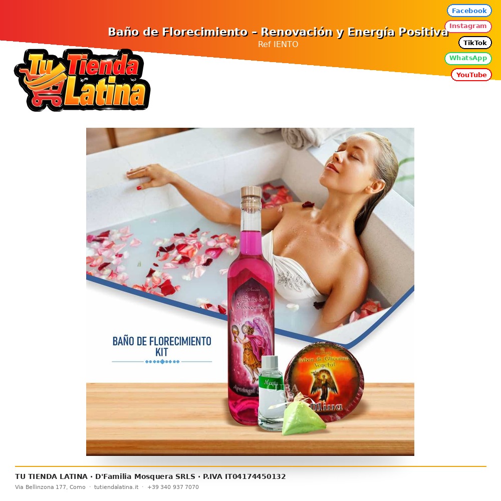 Bagno fiorito – Rinnovamento ed energia positiva