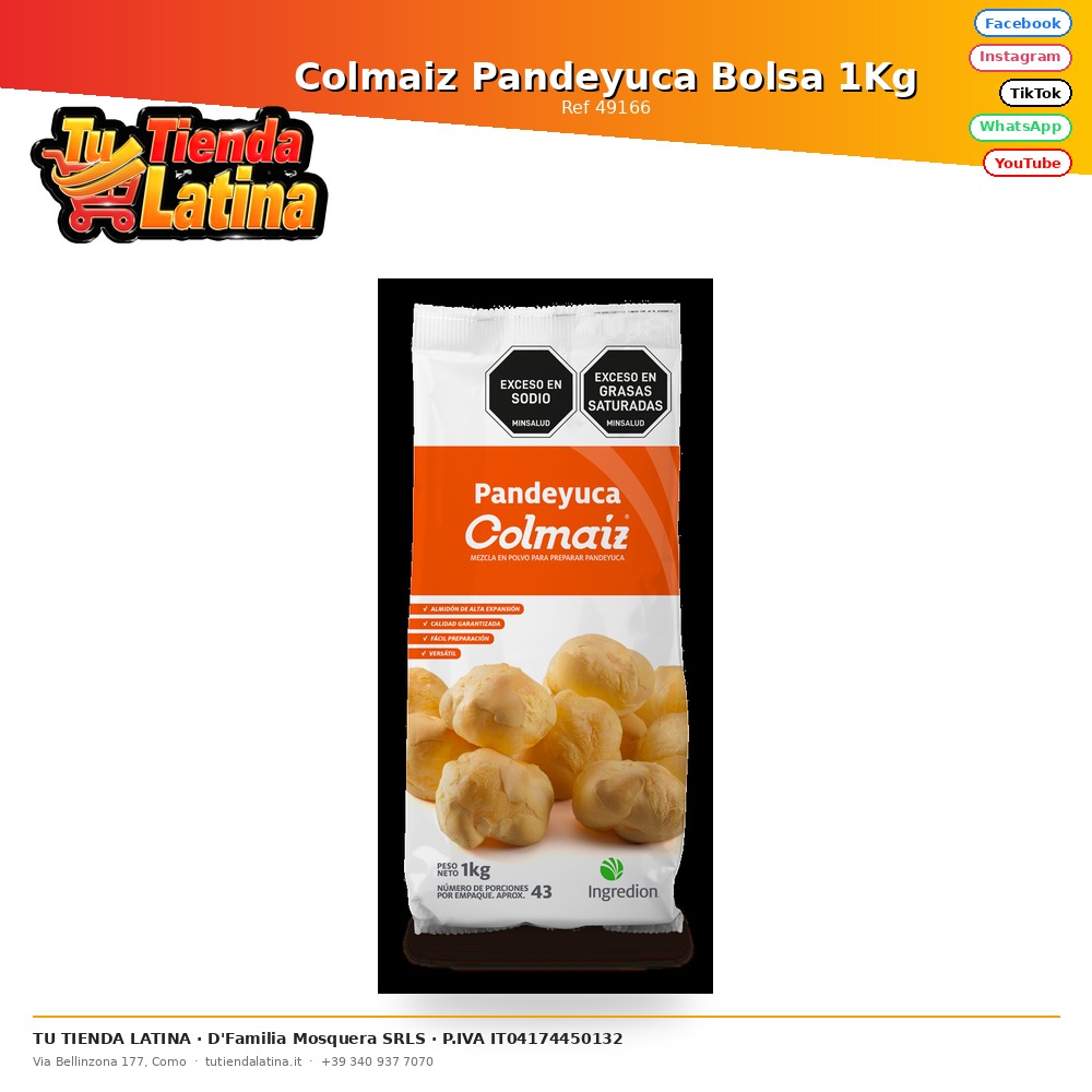 Colmaiz Pandeyuca Bag 1Kg