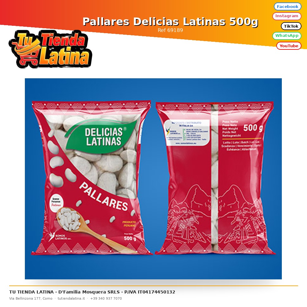 Pallares Delicias Latinas 500g