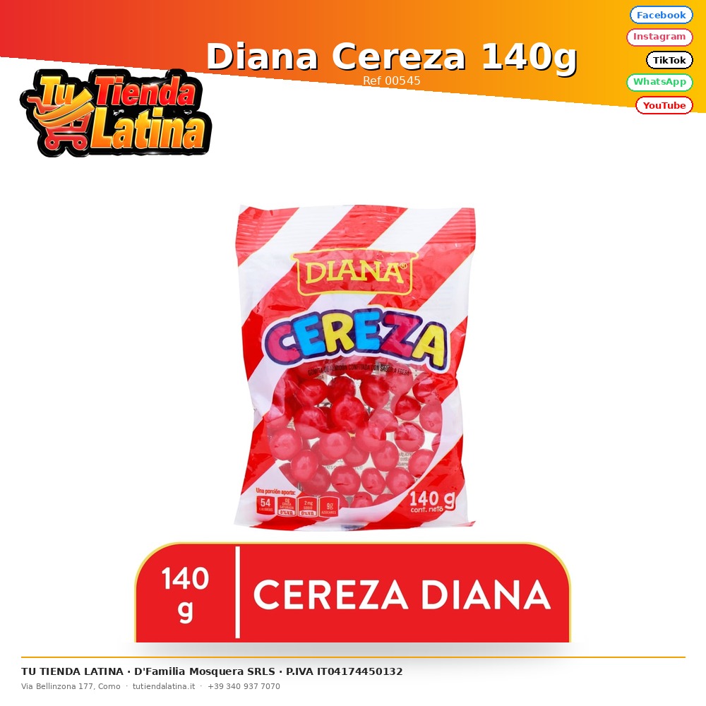 Diana Cherry 140g