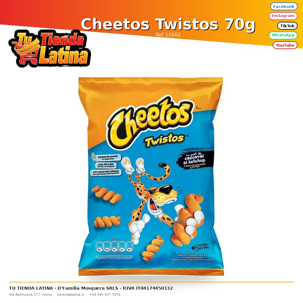 Cheetos Twistos 70g