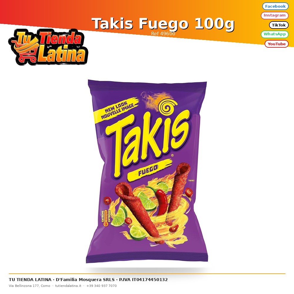 Takis Fuego 100g