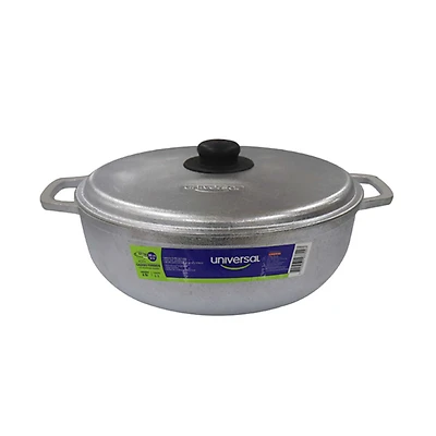 Caldero Imusa 20Cm  Aluminio Fundido Con Tapa Fundida