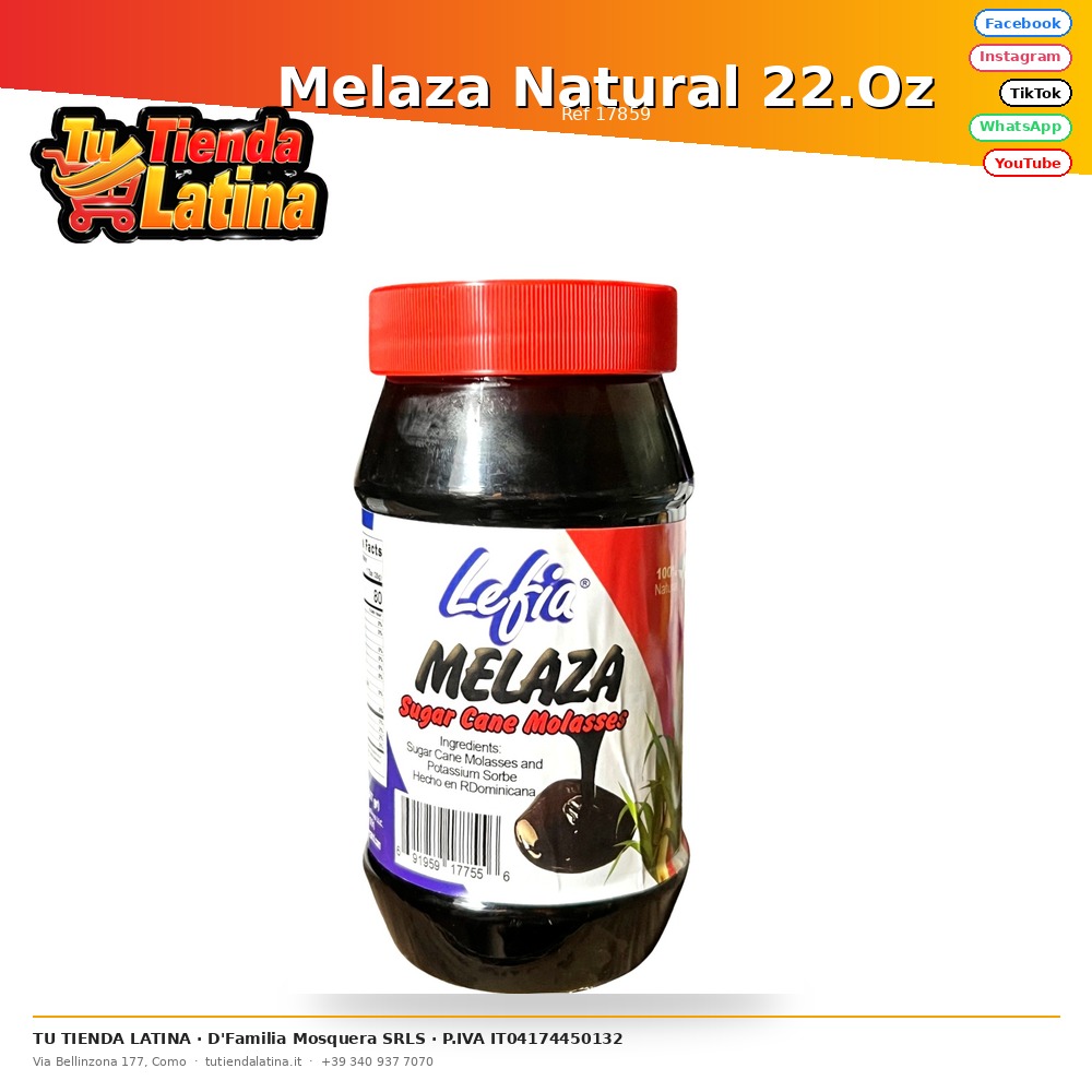 Natural Molasses 22.Oz