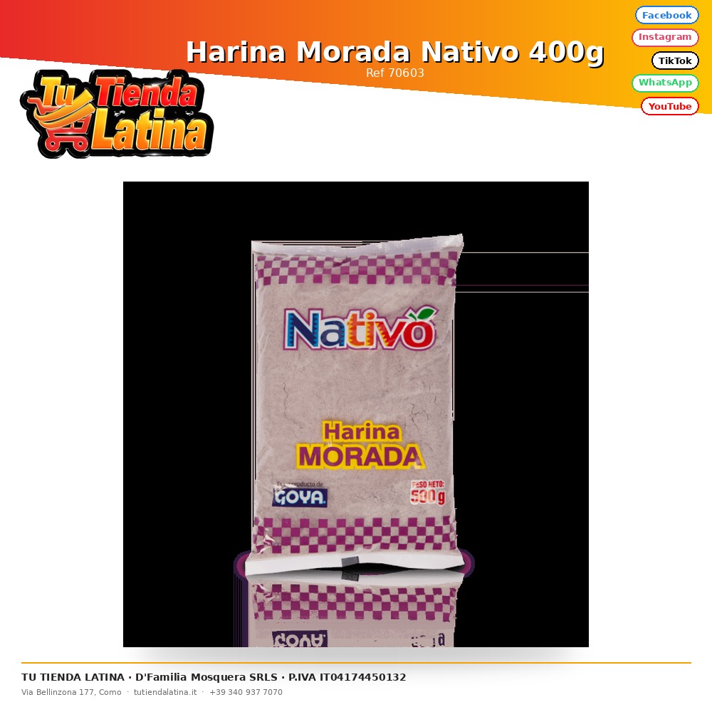 Native Purple Flour 400g