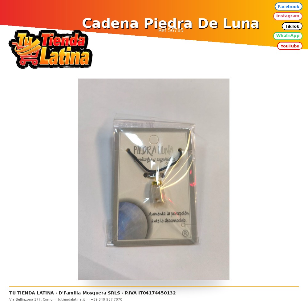 Catena di pietra di luna