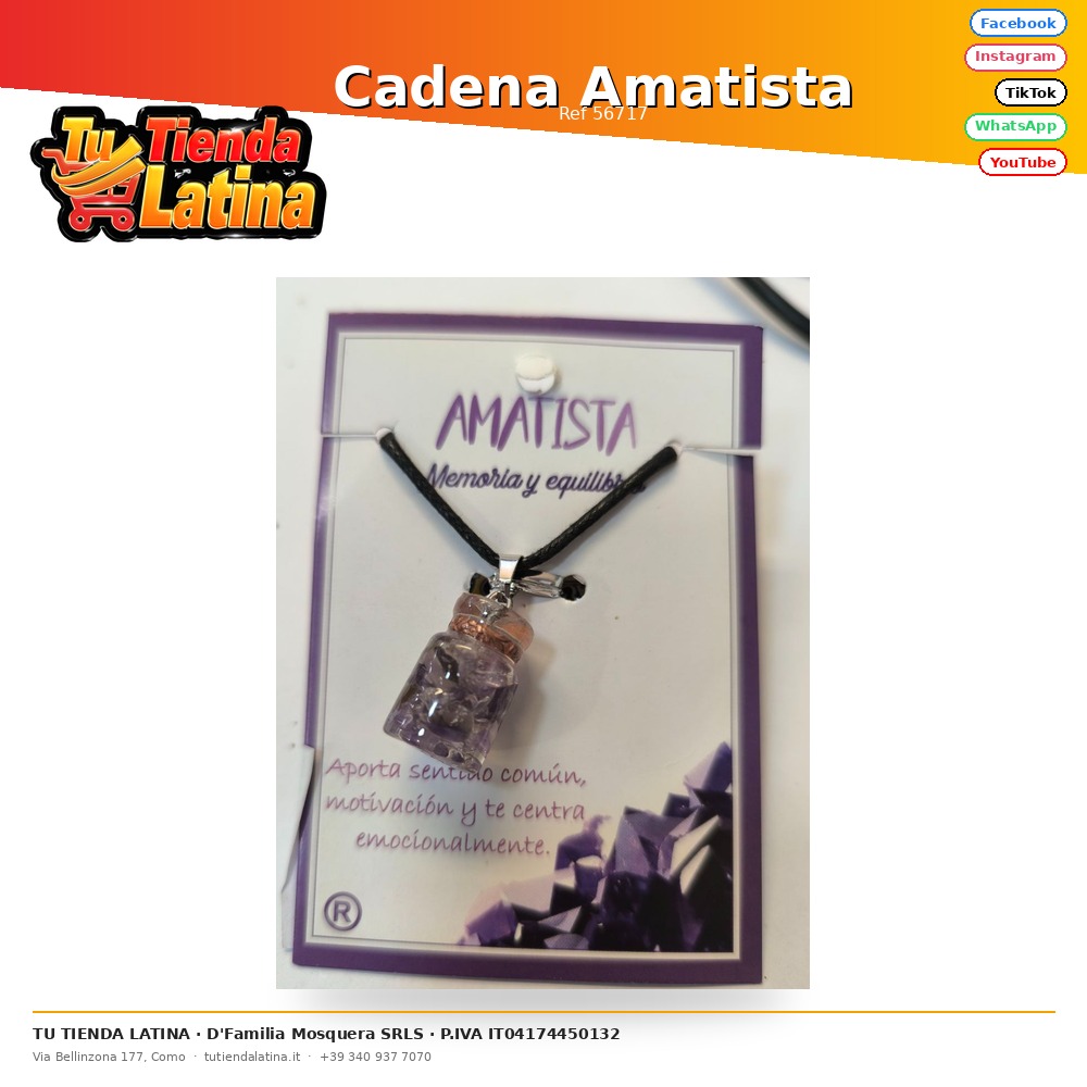 Catena di ametista