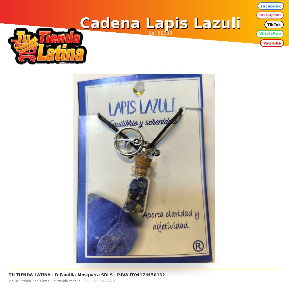 Catena di lapislazzuli