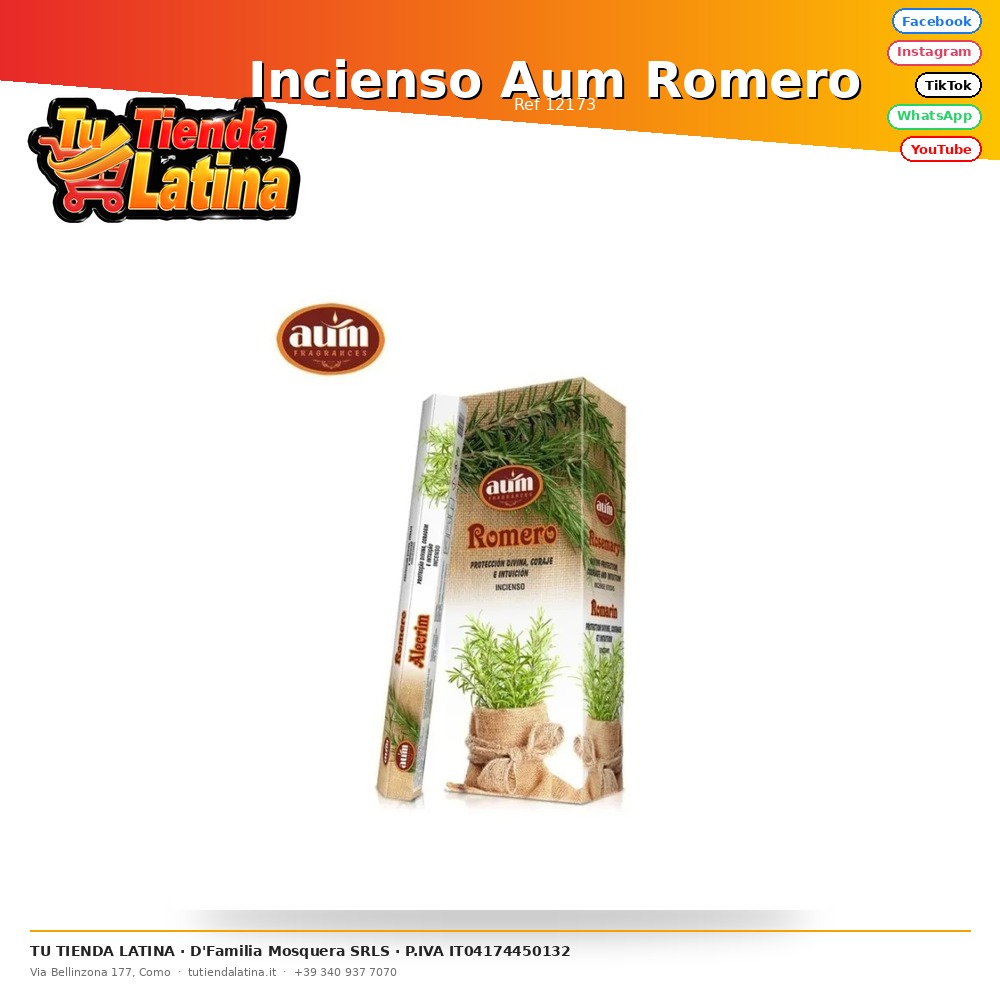 Aum Rosemary Incense