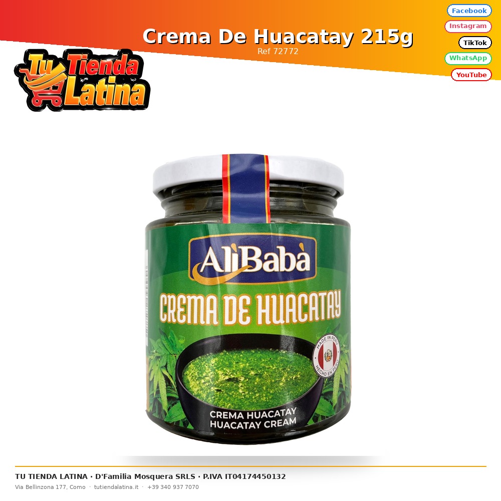 Crema Huacatay 215g