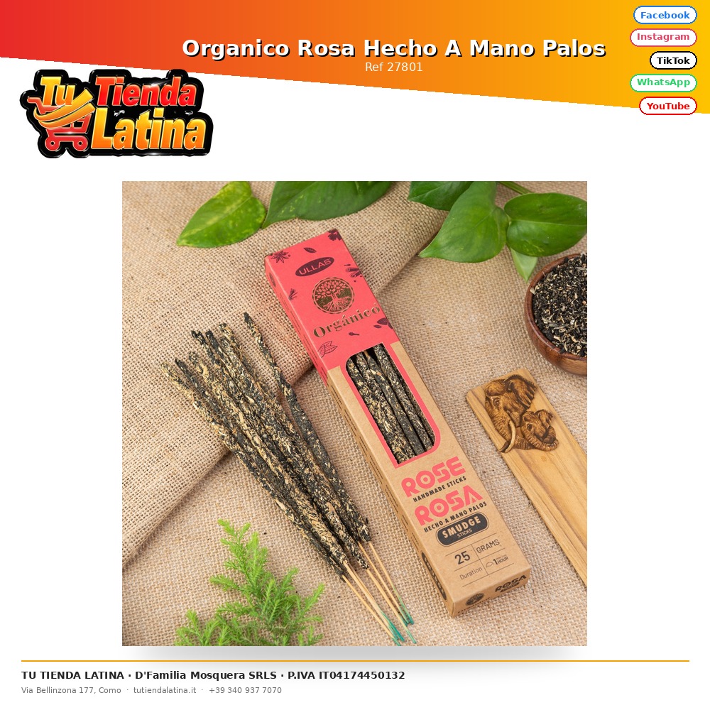 Organic Pink Handmade Sticks