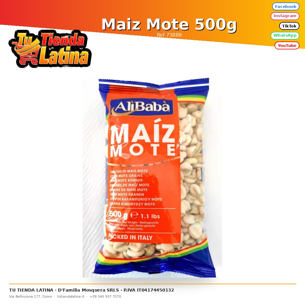 Mote Corn 500g