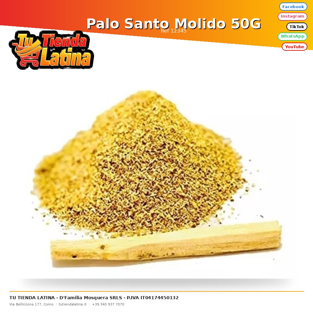Ground Palo Santo 50G