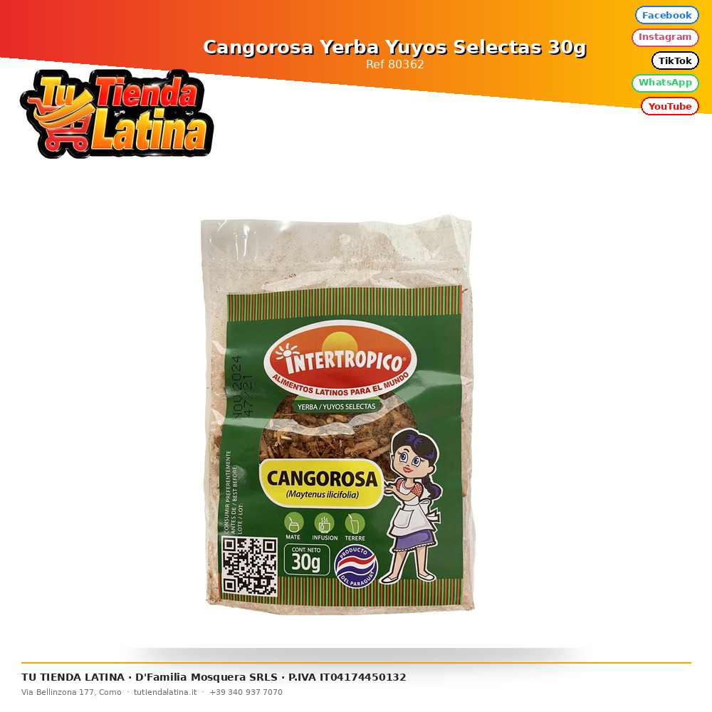 Cangorosa Yerba con Erbe Selezionate 30g