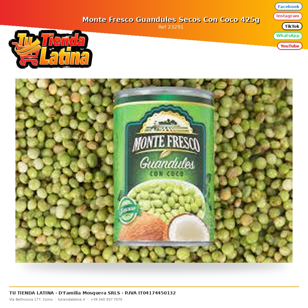 Guanduli Secchi Monte Fresco Al Cocco 425g