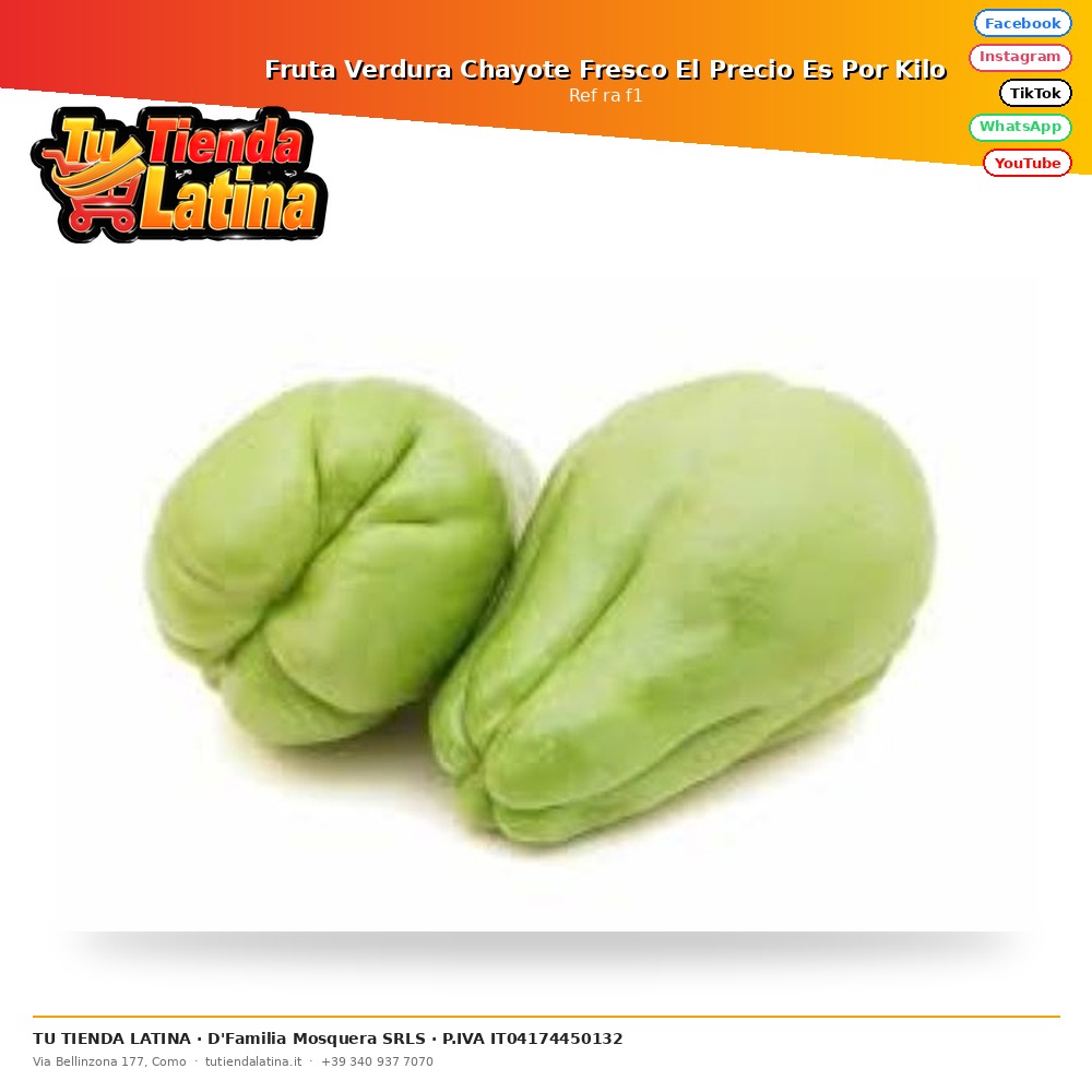 Fruit Vegetable Fresh Chayote The Price Is Per Kilo