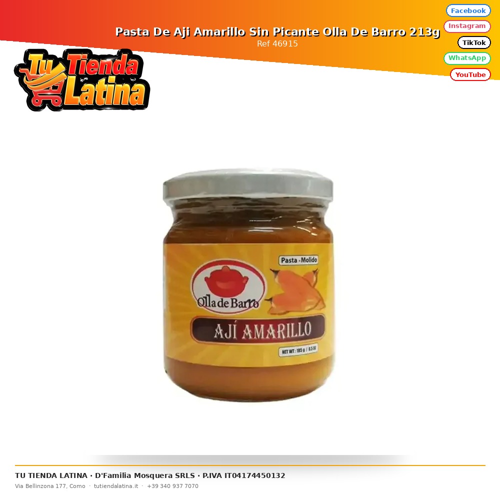 Clay Pot Yellow Chili Paste Without Spicy 213g