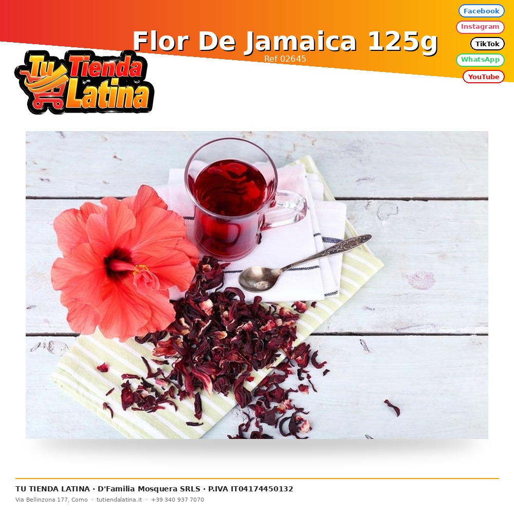 Fiore della Giamaica 125g