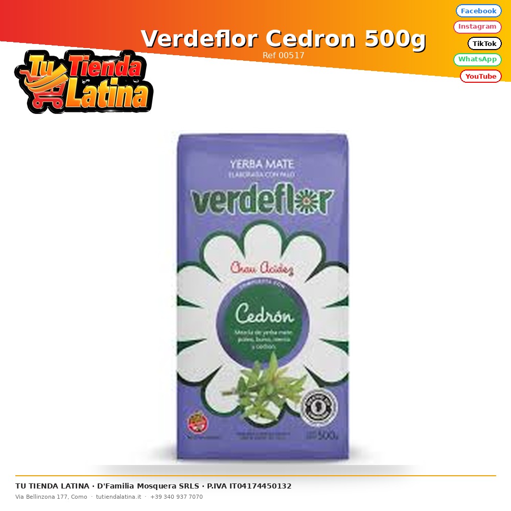 Cedrone Verdeflor 500g