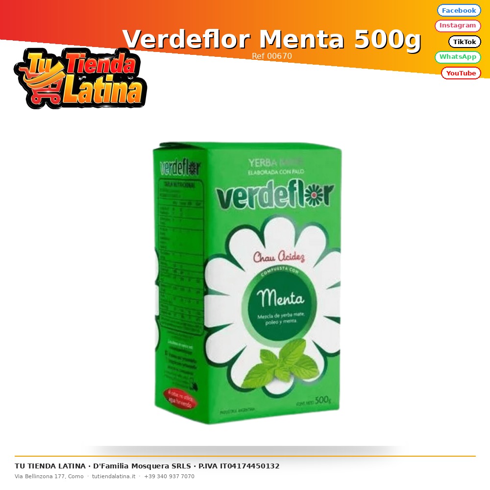 Verdeflor Mint 500g