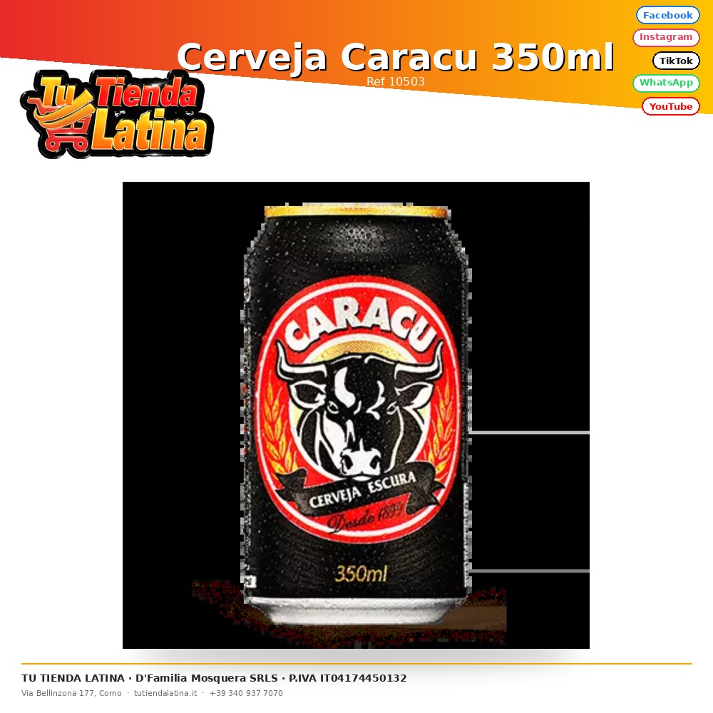 Cerveja Caracu 350ml