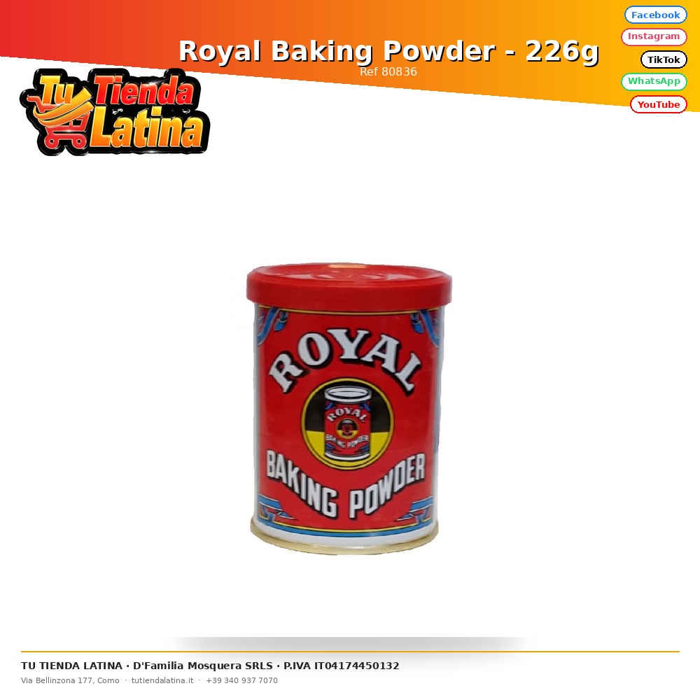 Lievito Royal 226g