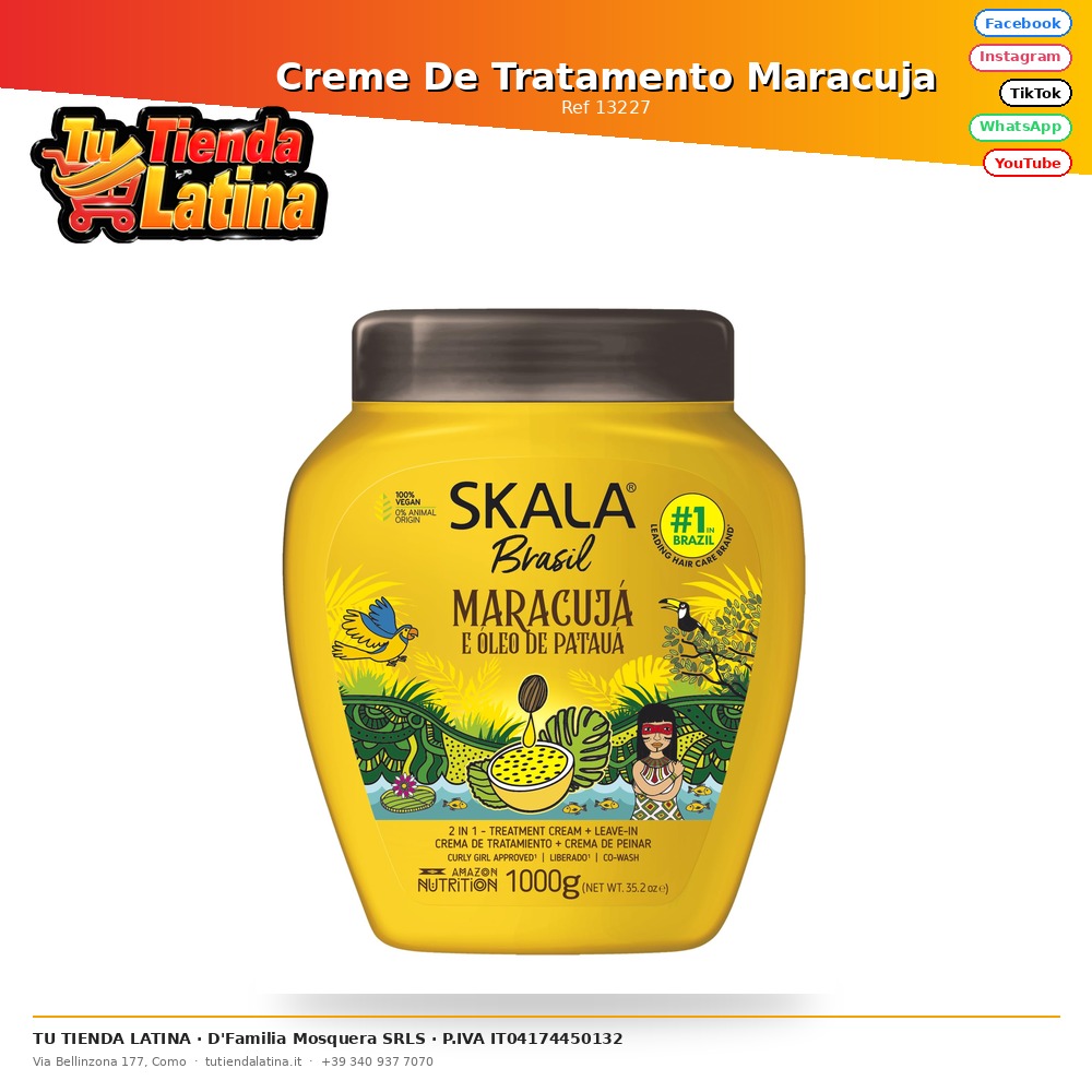 Crema trattante alla maracuja