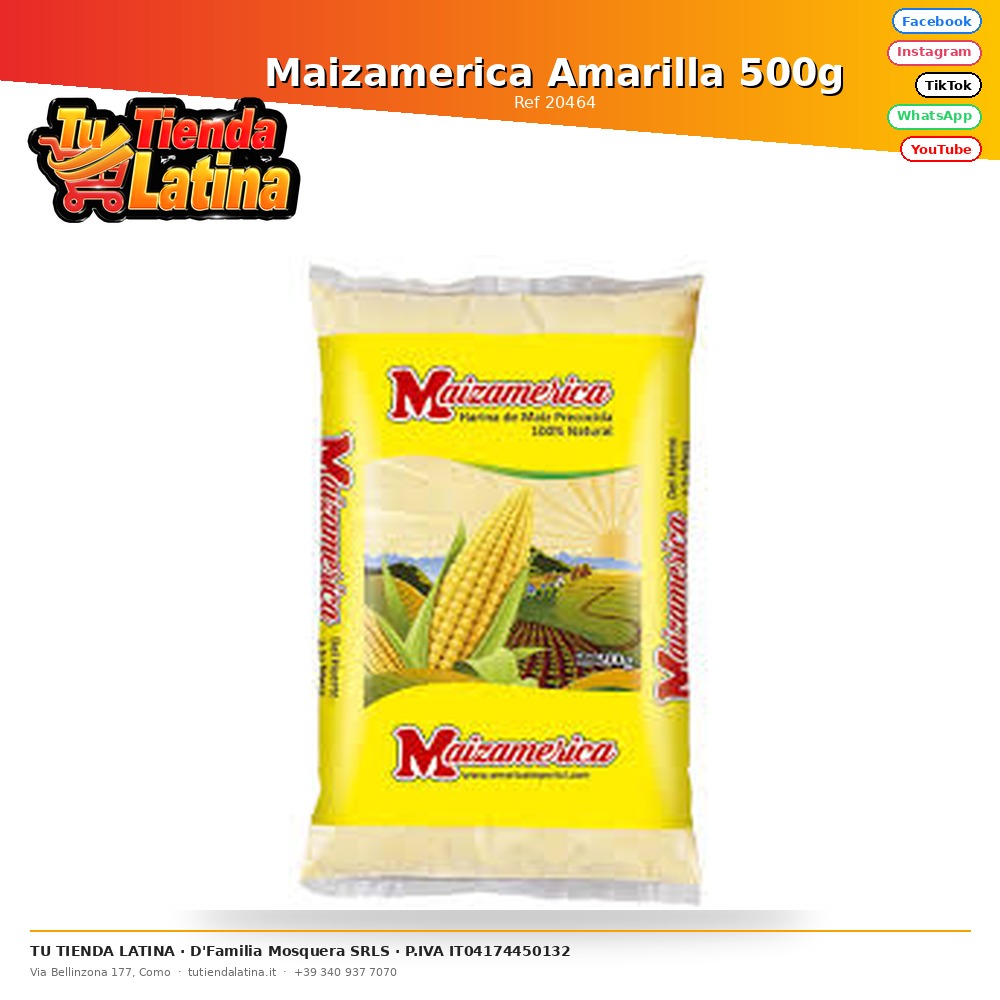 Yellow Maizamerica 500g