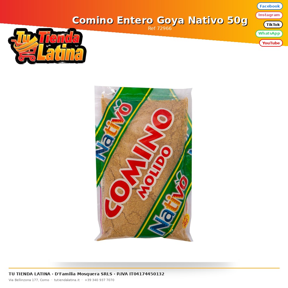 Goya Native Whole Cumin 50g