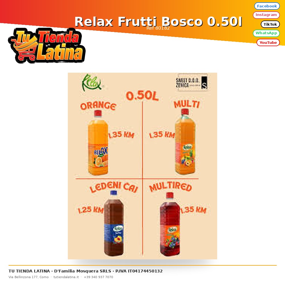 Relax Frutti Bosco 0.50l