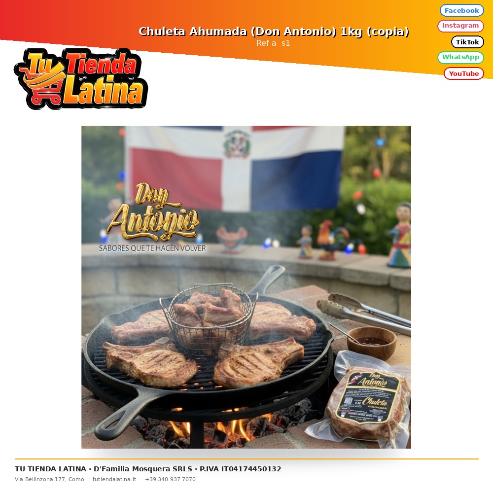 Smoked Chop (Don Antonio) 1kg (copy)