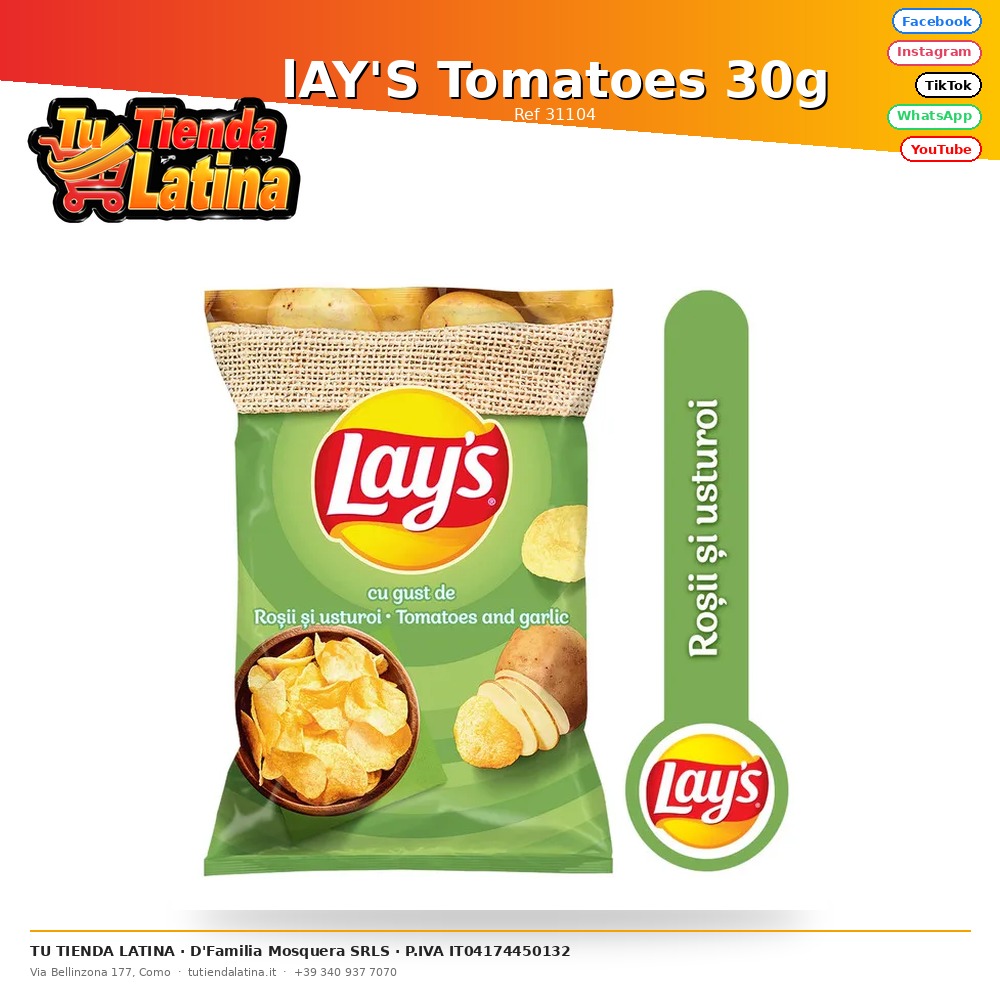lAY'S Tomatoes 30g