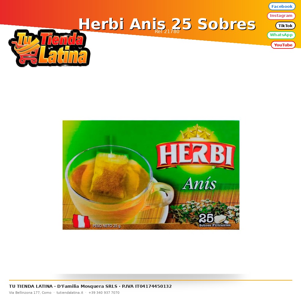 Herbi Anis 25 Envelopes