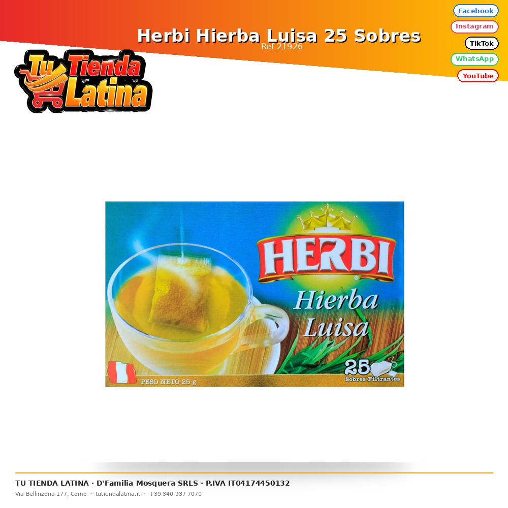 Herbi Citronella 25 buste