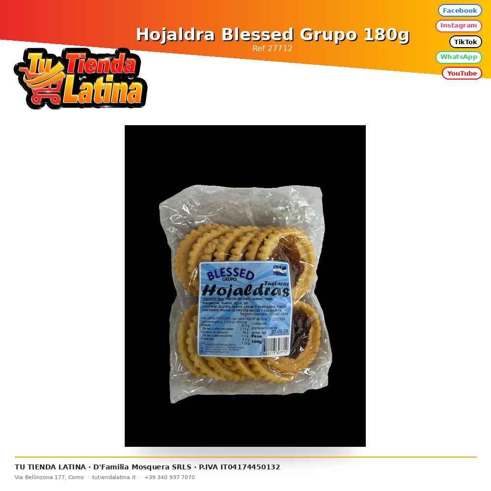 Gruppo Pasta Sfoglia Benedetta 180g