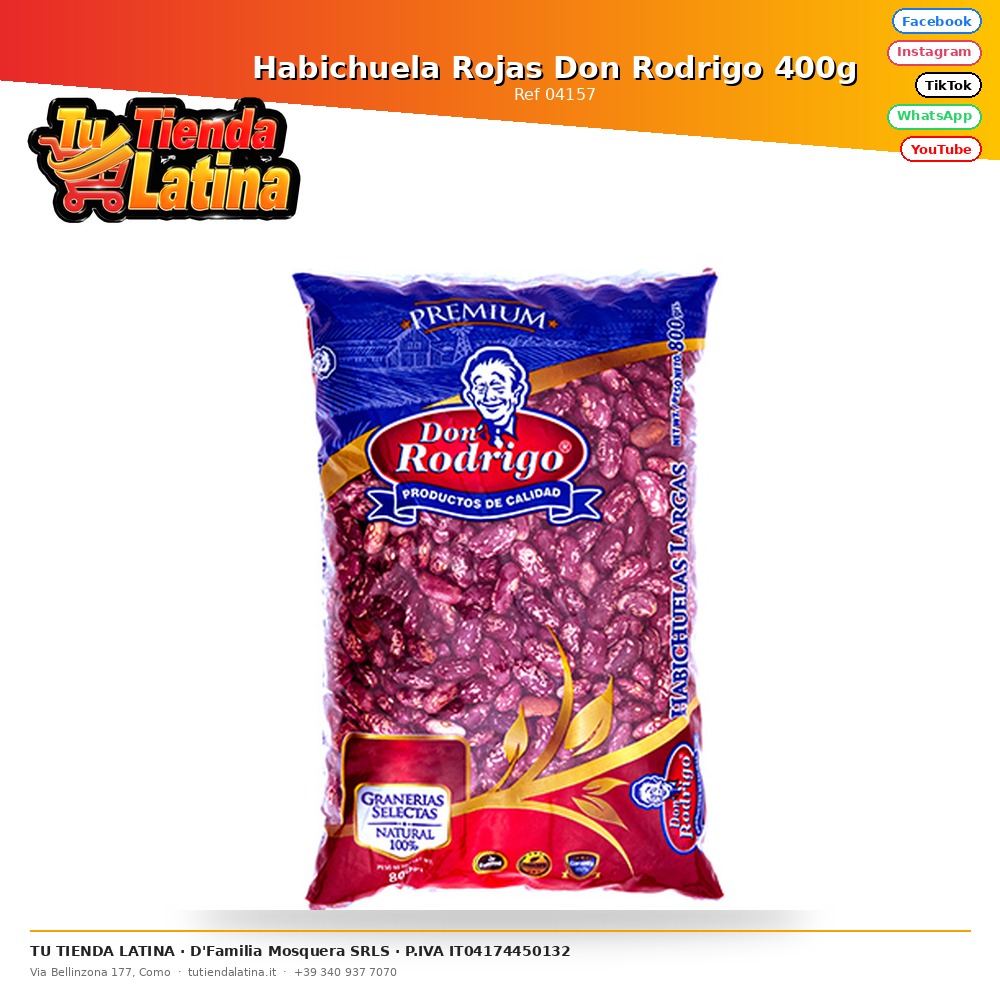 Don Rodrigo Red Beans 400g