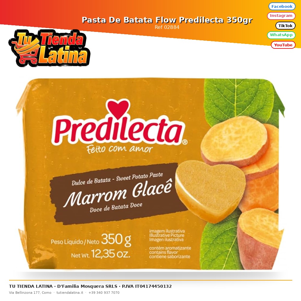 Favorite Flow Sweet Potato Paste 350gr