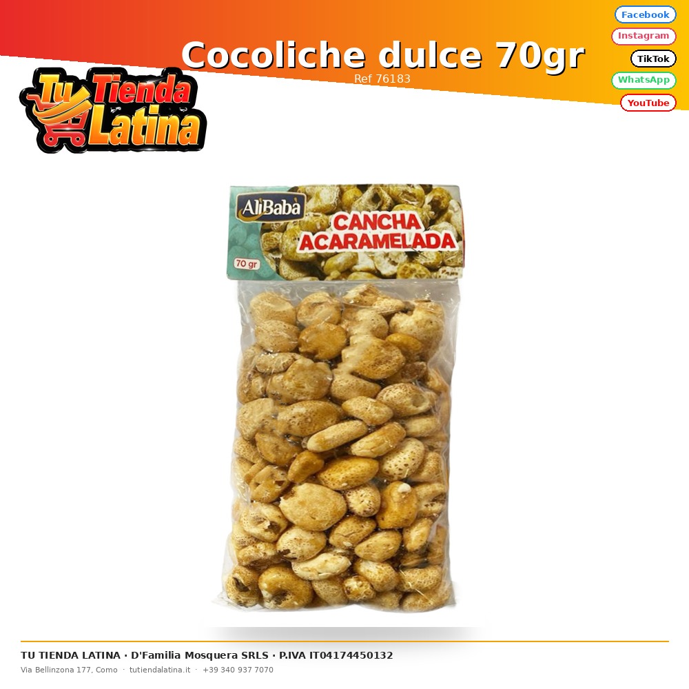 Cocoliche dolci 70gr